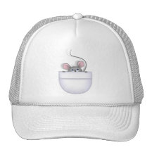 Ratón en bolsillo gorros  