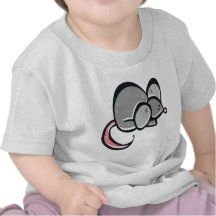 Ratón lindo camisetas