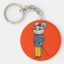 Ratón militar Solider Llaveros Personalizados
