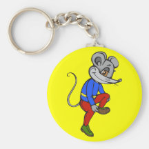 Ratón que activa llavero personalizado