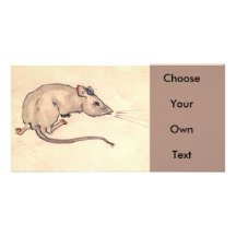¡Ratón Ssssst! Tarjetas Fotográficas