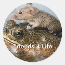 ratón, vida de los amigos 4 etiqueta