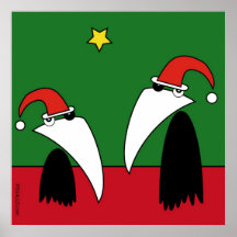 Raving Ravens - Xmas Groove Posters