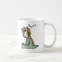 ¿Rawr? ¿Dónde está el café? Taza