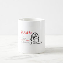 RAWR TAZAS DE CAFÉ