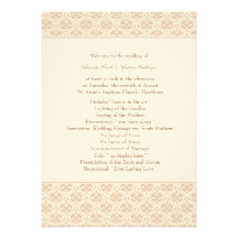 Raya 1 del damasco del ~ del programa del boda anuncio