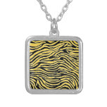 raya amarilla y negra de la cebra joyeria
