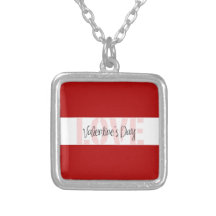 Raya blanca rosada roja de los regalos del AMOR de Joyeria