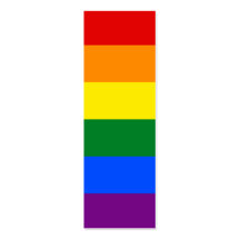 Raya de la bandera del arco iris del orgullo gay d plantillas de tarjeta de negocio