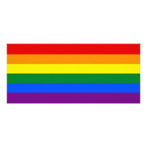 Raya de la bandera del arco iris del orgullo gay d lonas publicitarias