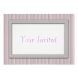 Raya de las tarjetas del día de San Valentín Invitaciones Personalizada