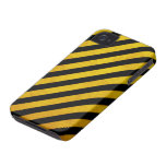 Raya del peligro del Grunge iPhone 4 Case-Mate Cárcasa