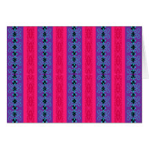 Raya ornamental tarjetas