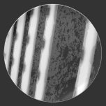 Rayas abstractas blancos y negros platos