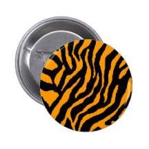 RAYAS ANARANJADAS RETRAS del TIGRE del TIGRE 80s d Pin