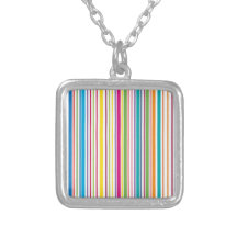 Rayas coloridas del caramelo joyerias
