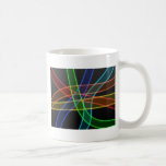 Rayas de neón tazas