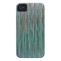 Rayas de Techno iPhone 4 Case-Mate Cobertura