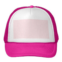 Rayas del caramelo del rosa en colores pastel gorra