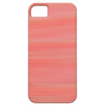 Rayas del melocotón iPhone 5 Case-Mate coberturas