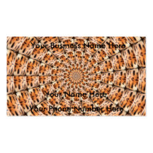 Rayas del tigre tarjetas de visita