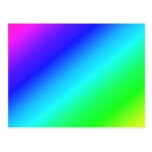 Rayas diagonales coloridas - 1 tarjeta postal