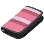 Rayas horizontales rosadas femeninas planificadores