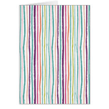 rayas pintadas tarjetas