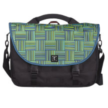 Rayas tejidas bolsas para ordenador