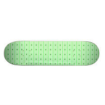 Rayas y modelo de puntos verdes patines 