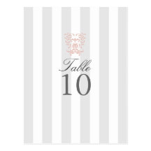 Rayas y tarjeta grises del número de la tabla del  tarjetas postales