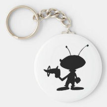 Raygun extranjero llaveros