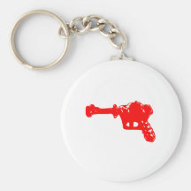 Raygun rojo llaveros