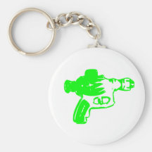 Raygun verde llavero