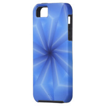 Rayos azules hermosos iPhone 5 cobertura