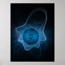 rayos de la estrella del pulpo poster