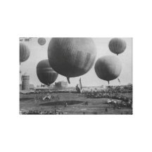 Raza del globo impresiones en lona