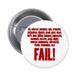 RBF rojo, esquema negro Pin