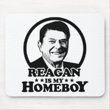 Reagan es mi Homeboy Alfombrillas De Raton