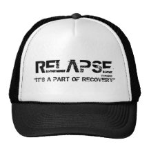 RECAÍDA, "es UNA PARTE DE LA RECUPERACIÓN", ropa Gorros Bordados