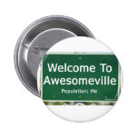 Recepción a la población de Awesomeville yo Pins