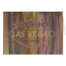 Recepción a la tarjeta fabulosa de Las Vegas
