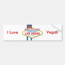 Recepción-a-Las-Vegas Etiqueta De Parachoque