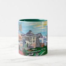 Recepción al triángulo taza