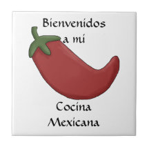 Recepción mexicana roja del español de la cocina d teja  ceramica