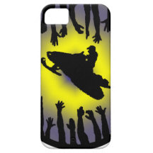 RECEPTOR ACÚSTICO DEL MÓVIL DE LA NIEVE iPhone 5 Case-Mate COBERTURAS