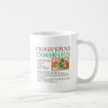 Receta de las galletas del navidad taza de café