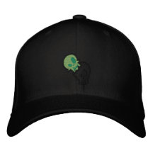 Rechoncho mi casquillo de los zombis de Lil Gorros Bordados