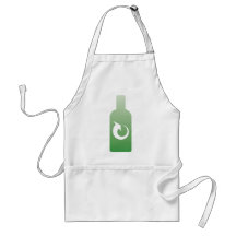 reciclaje de las botellas delantales