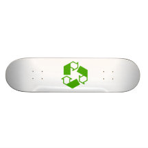 Reciclaje de símbolo patín personalizado